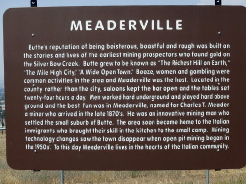 GDMBR: Meaderville History.